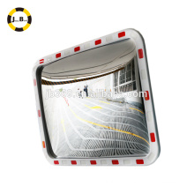 Rectangular traffic acrylic convex and concave mirror